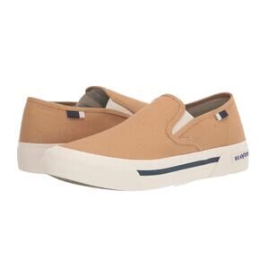 SeaVees SeaChange Women’s Canvas Slip On Golden Sand Size 8